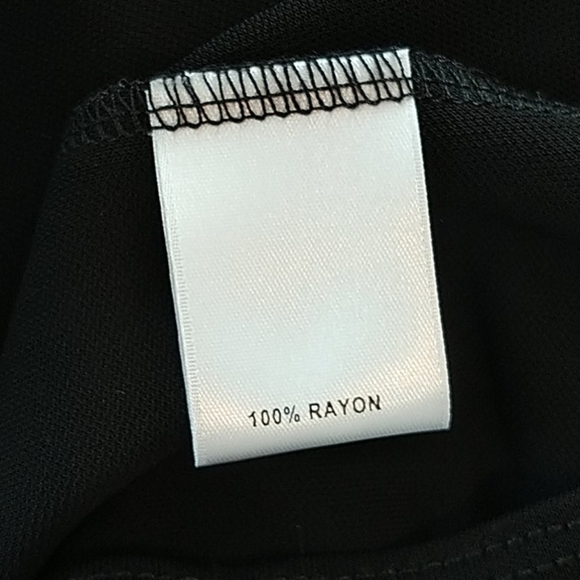 WORTH New York, Black Jersey Kylie V Neck Blouse Sz 8 - Picture 9 of 15